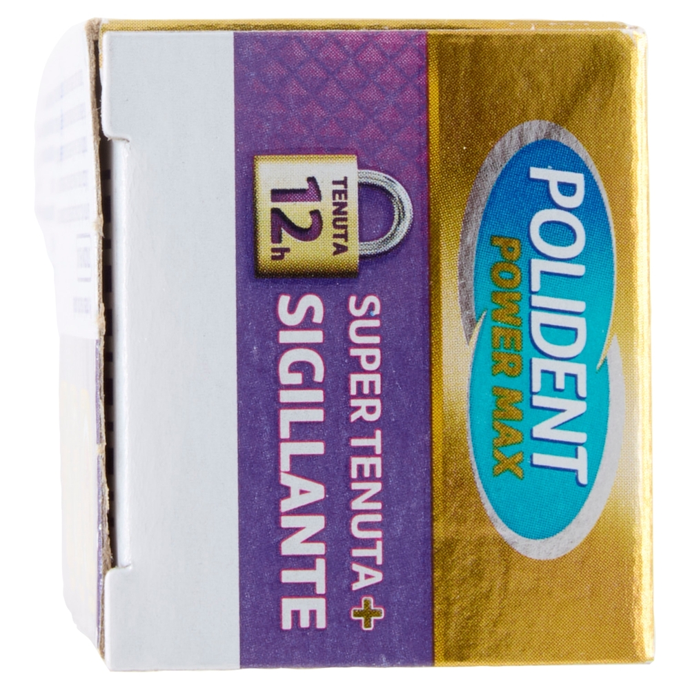 Polident Power Max, Super Tenuta + Sigillante, Adesivo per Protesi Dentale, Tenuta Giornaliera 40 g